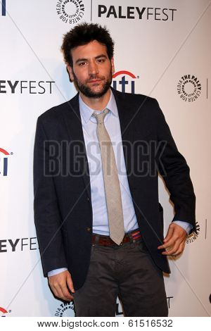LOS ANGELES - MAR 15:  Josh Radnor at the PaleyFEST - 