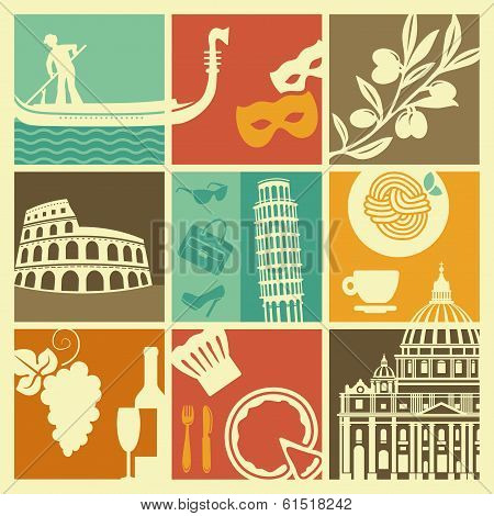 Traditional symbols of Italy