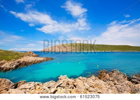 Cap de Fornells cape in Menorca at Balearic islands of Spain