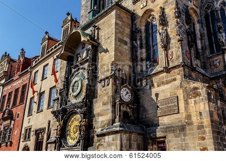 The Prague Astronomical Clock, Or Prague Orloj