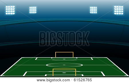 Night Soccer Stadium