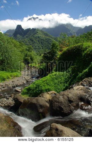 Tahiti Berge