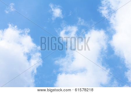 Blue Sky With Clouds