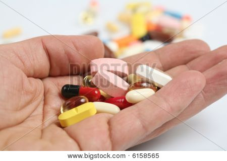 pílula de vitamina