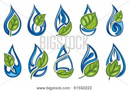Water drops