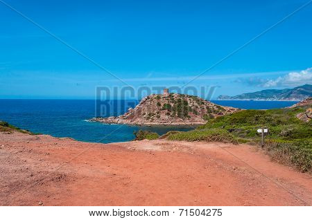 Landscape Of Coast Of Sardinia