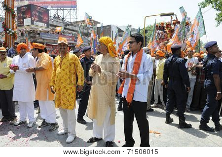 Modi mania in Varanasi.