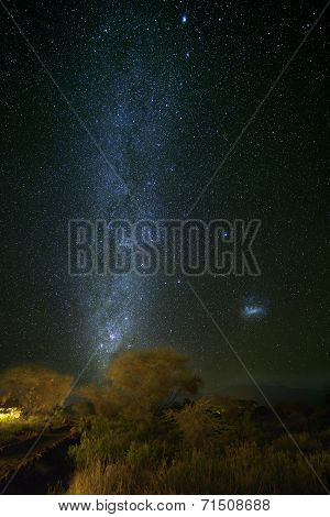Milky Way Over Kilimanjaro