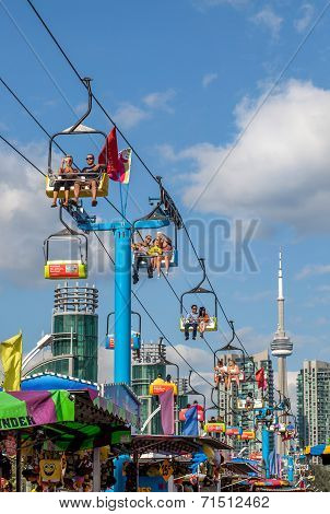 Toronto, Canada - August 17, 2014, Community Event At The Ex, Canadian National Exhibition (cne)