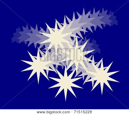 Blue white abstract background