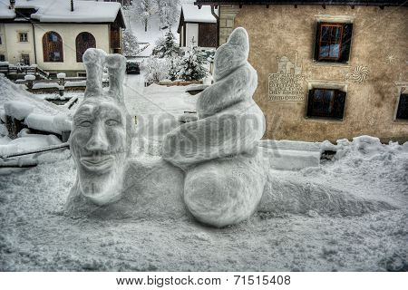 Snow Sculpture