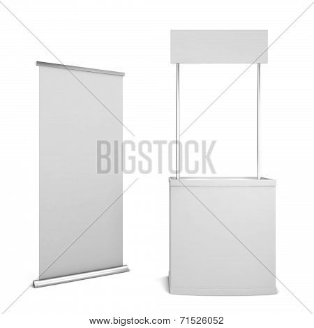 Counter And Banner