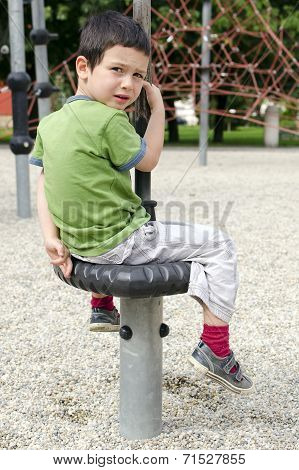 Child At Playground