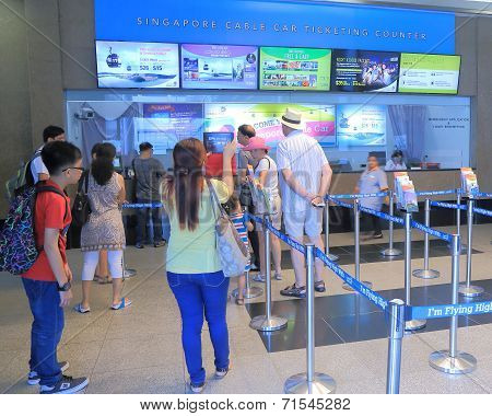 Singapore cable car ticket centre
