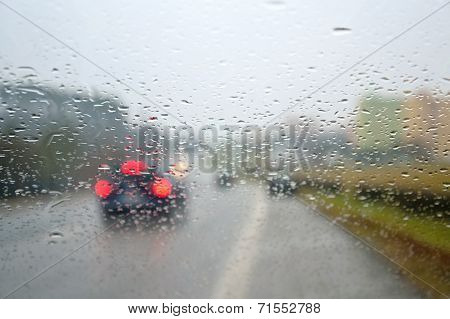 rainy road