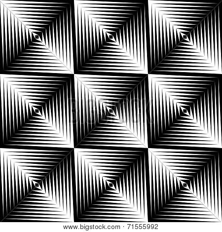 Design Seamless Square Trellised Pattern