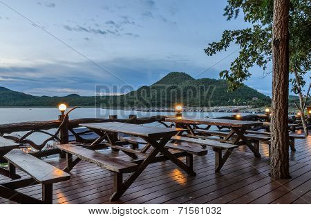 Srinakarin Dam In Kanchanaburi, Thailand