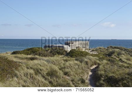 Skagen (denmark) - Second World War Bunkers At The Coast