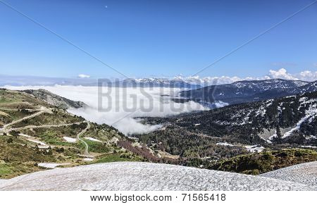 Road To Col De Pailheres