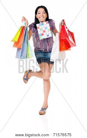 Woman shopping