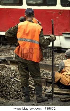 Männer zu reparieren (spezielle Foto f/x)