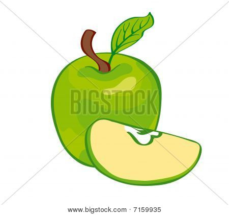 manzana verde