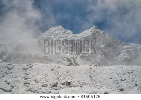 Himalayas Near Kanchenjunga