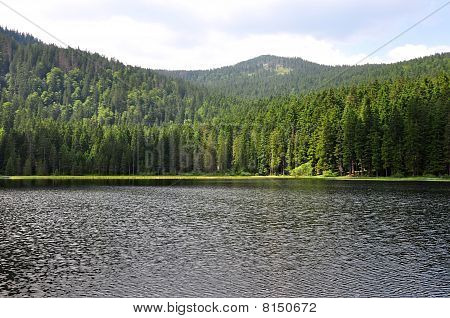 Jezero Arber v Bavorsku (grosser Arbersee)