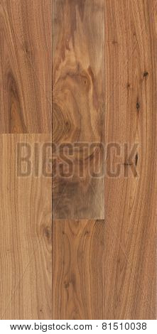 Wood Texture Of Floor, Walnut American, Parquet.