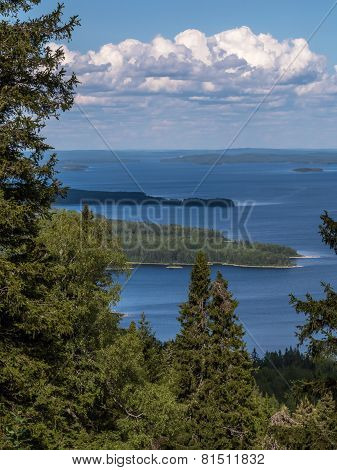 Lake view from Koli mountain