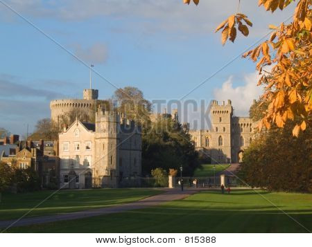 Castello di Windsor in autunno