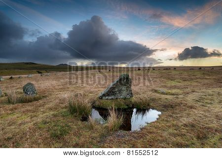 Sunrise Over Stannon Stone Circle