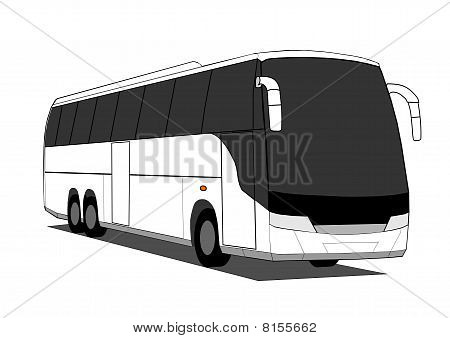 Coach bus