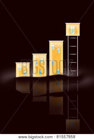 Diagram With Houses
