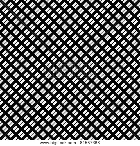 Vector seamless pattern. Modern stylish texture. Repeating geometric tiles with diagonal lines - sto