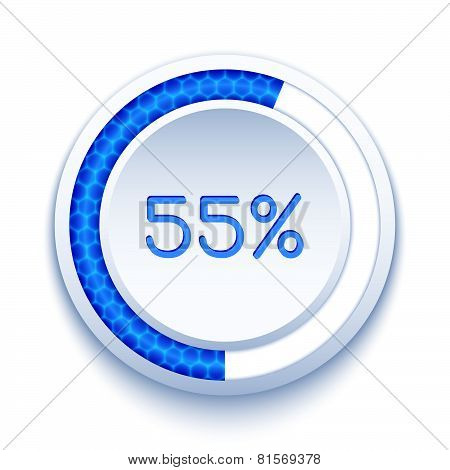 Round progress bar