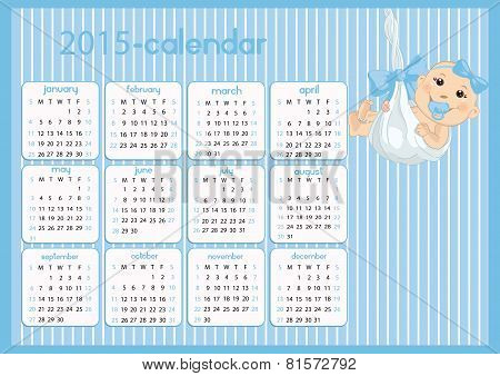 Baby Calendar For Boys