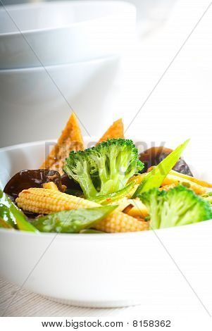 Verdure e tofu Beancurd