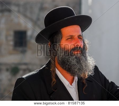 Orthodox Jewish Man, Israel