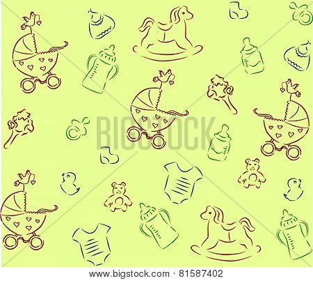 Babies background