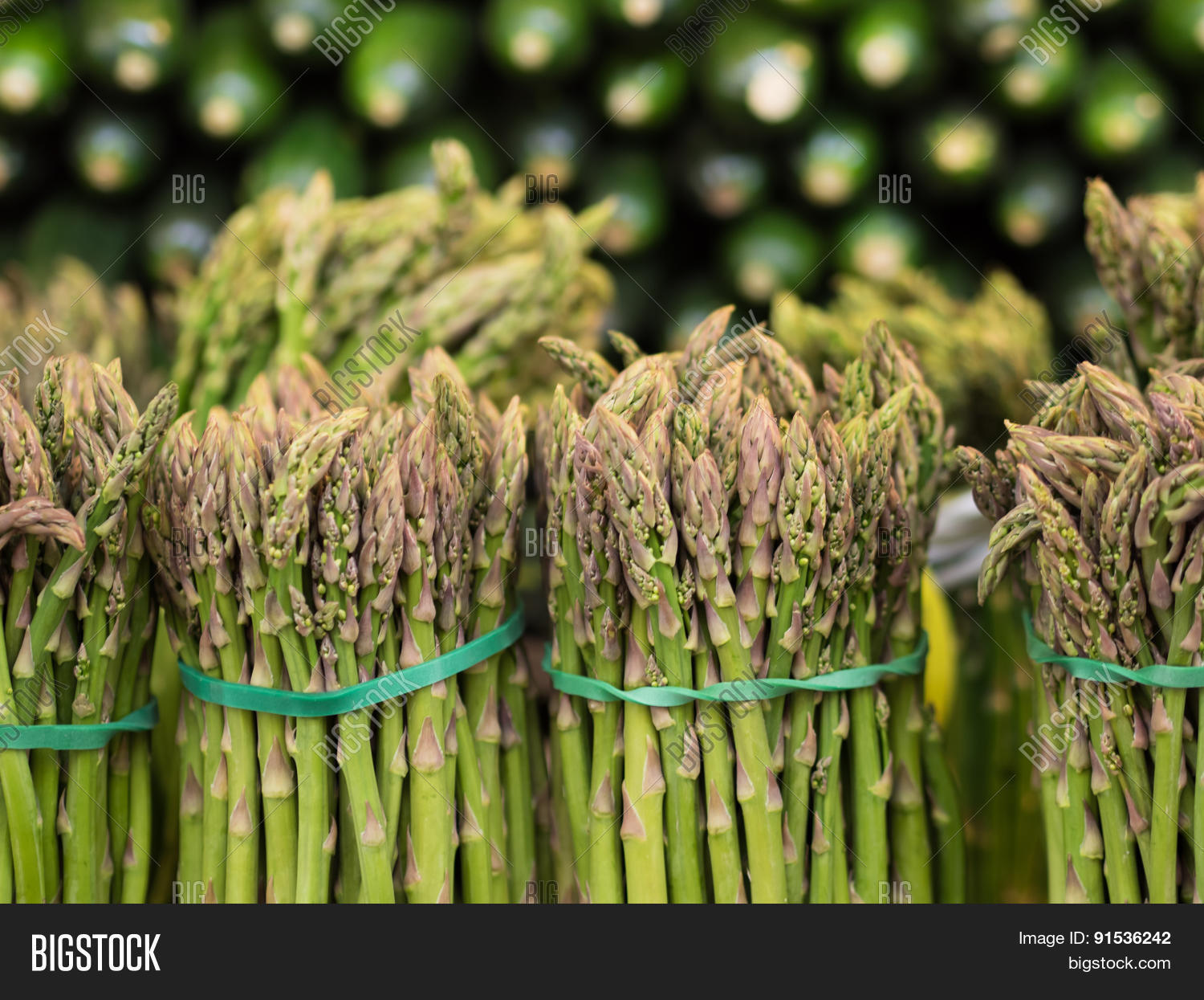 Bundles Asparagus On Image & Photo (Free Trial) Bigstock