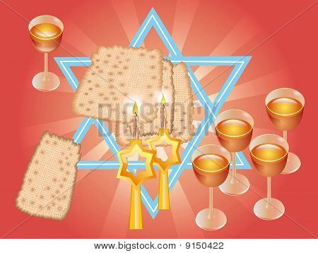 Seder di Pesach o vino e Matza