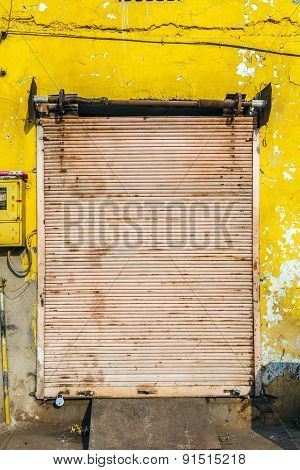 Closed Shops On The Hindi Day Of Rest