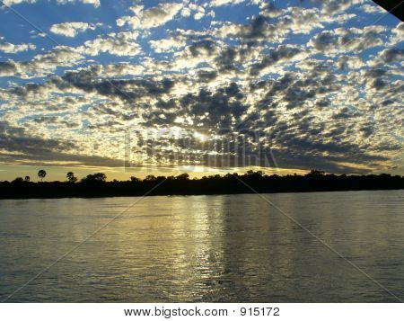 Beginning Of Sunset
