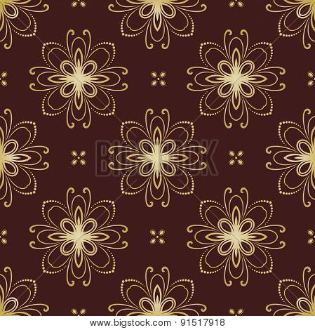 Floral Seamless Vector Pattern