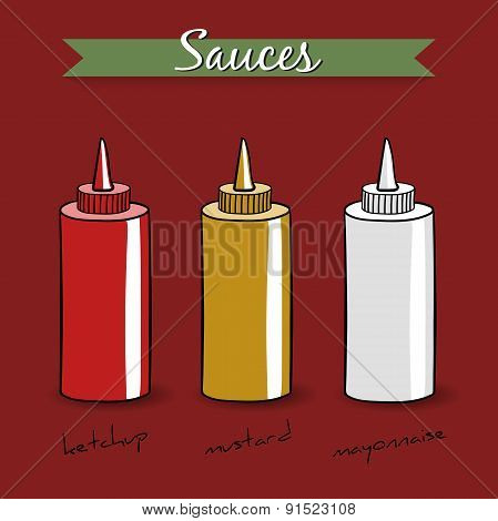 Sauces Vector