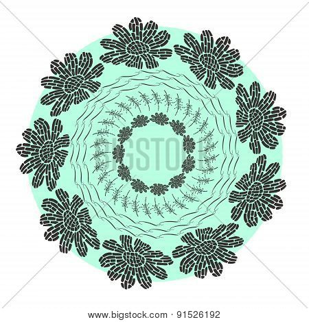 Flower mandala.