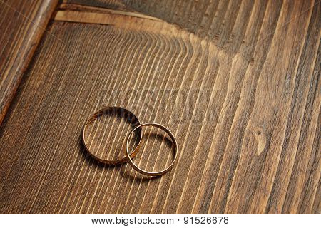 Golden Wedding Rings