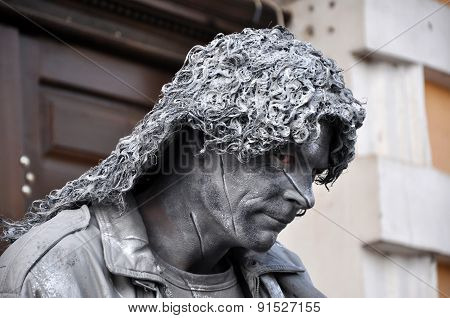 Beeldje Living Statues The World Champions Of Living Statues