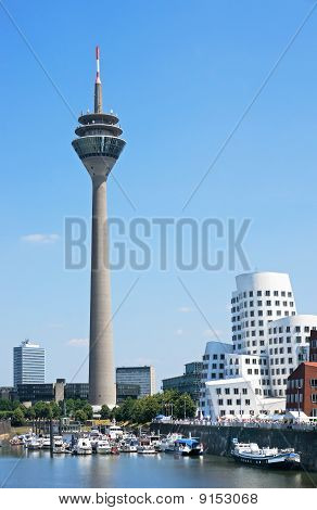 Rheinturm Tower Dusseldorf